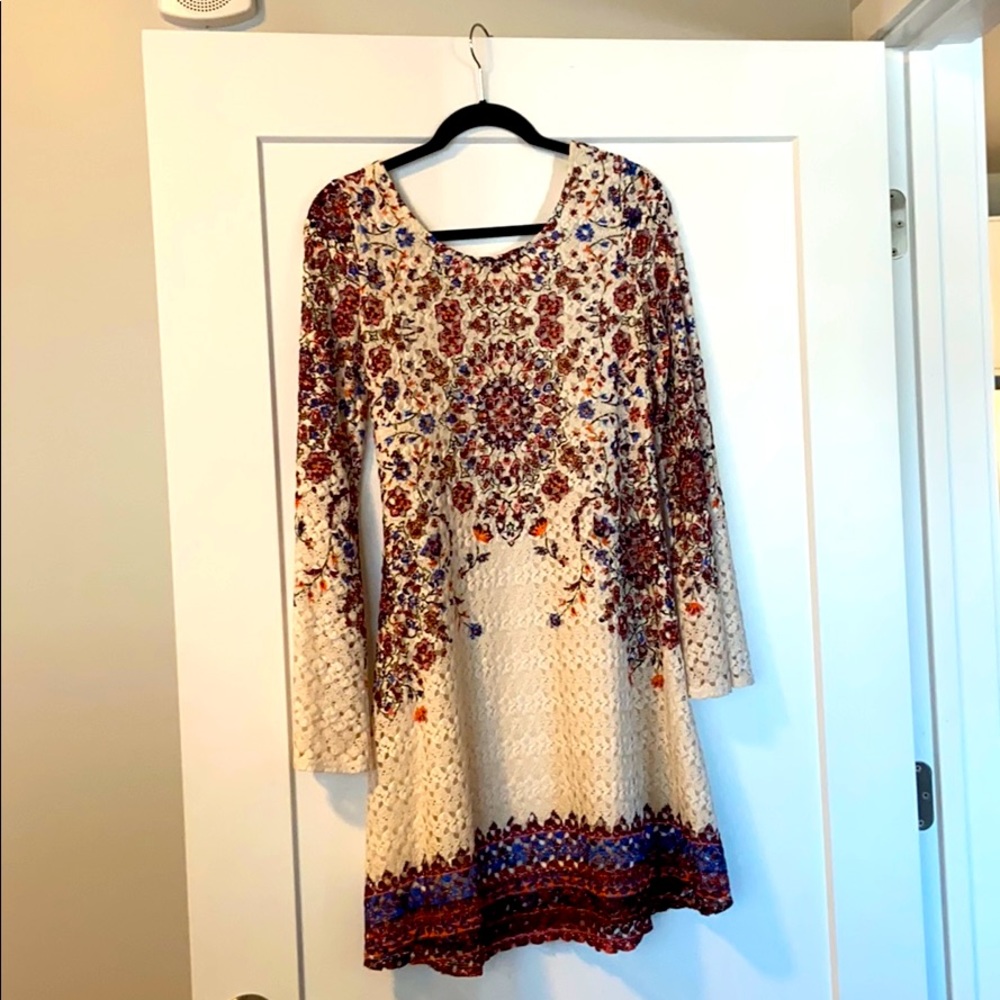 Long Sleeve Lace Dress
